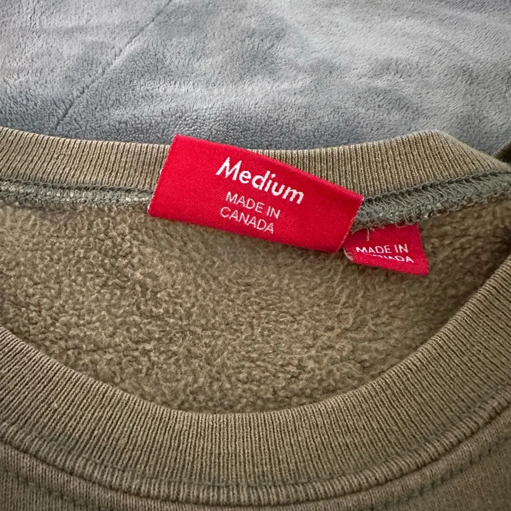 Authentic Supreme SS19 Everlast Crewneck Olive Green Size Medium - Picture 5 of 5
